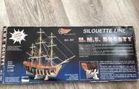 Сборная модель парусника Silhouette Line BOUNTY MANTUA ( Италия)