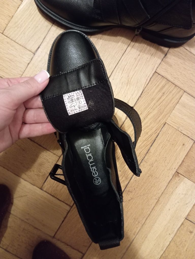 Buty skórzane Lidl