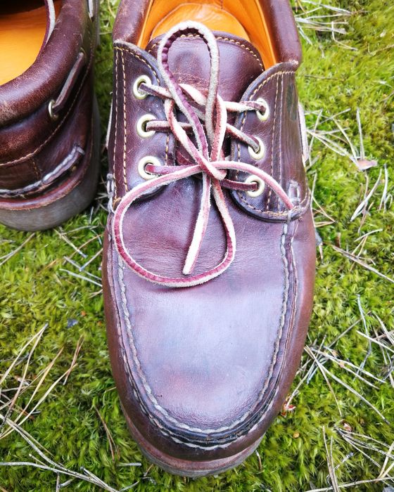 Мокасини, топ сайдери, туфлі Timberlend Eye Lug Handsewn Boat