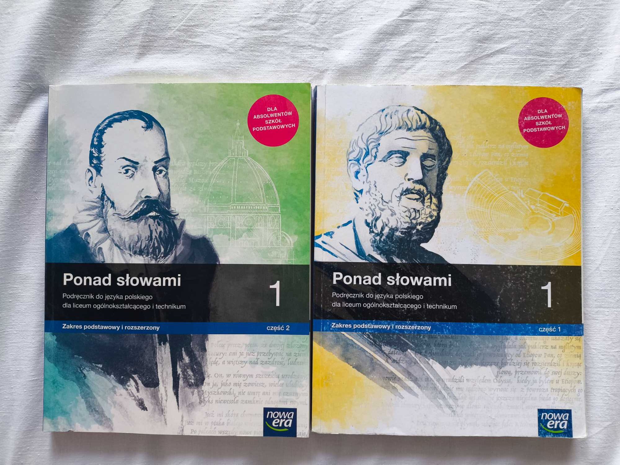 Ponad słowami 1 zakres podstawowy i rozszerzony