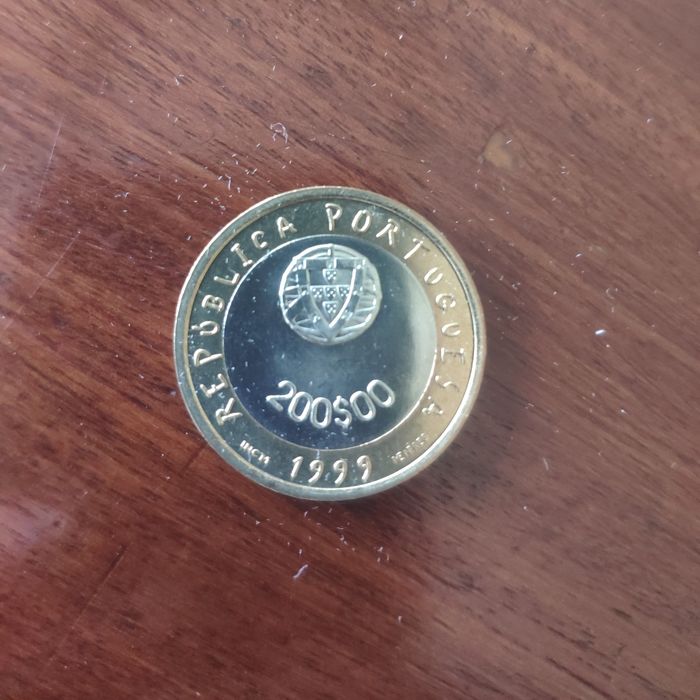 Moeda de 200 escudos 1999 Unicef / Expo 98