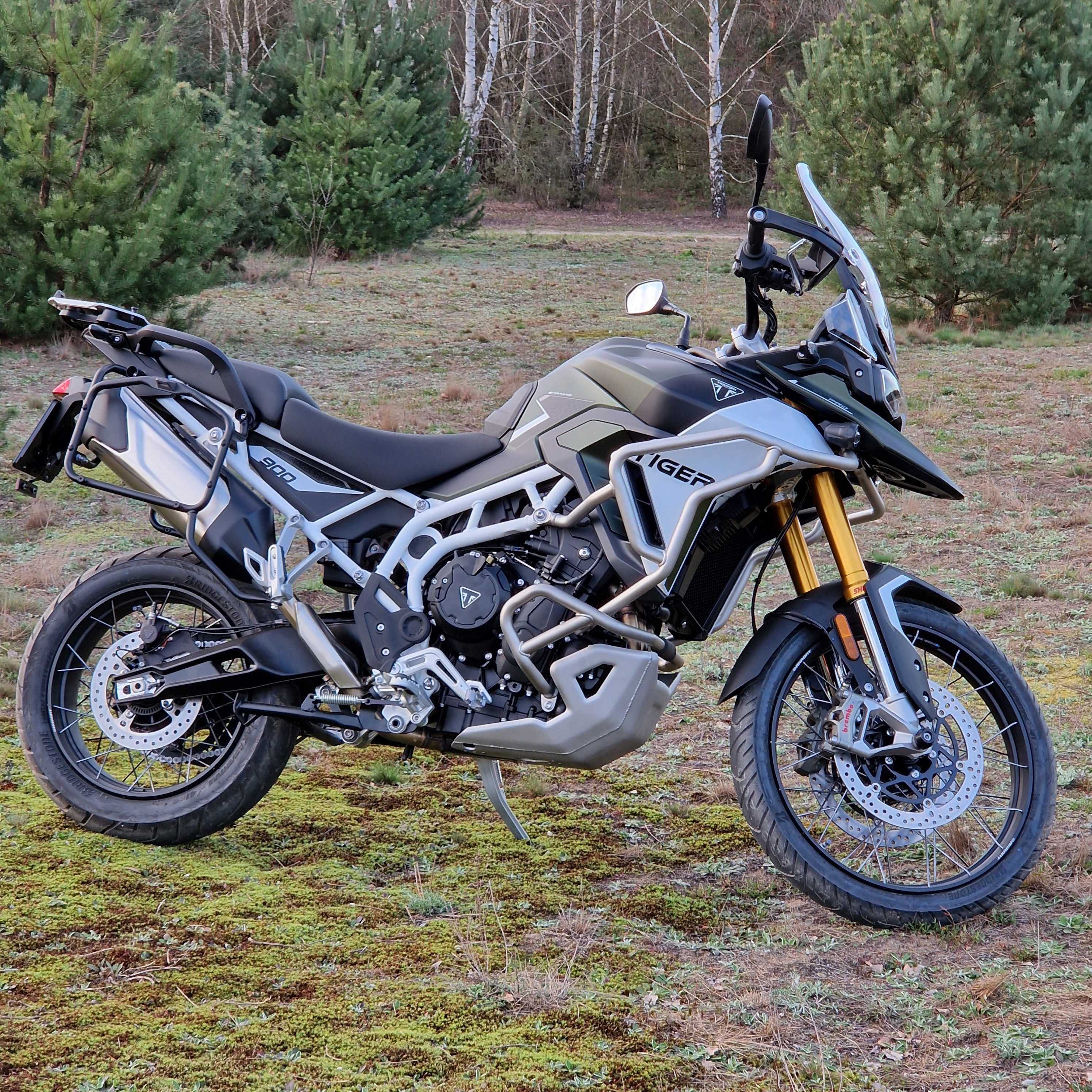 Wynajem wypożyczalnia motocykli NOWY 2024 Triumph Tiger Rally Pro 900