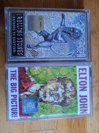 The Rolling Stones, Elton John kasety, zestaw kaset rock,unikat