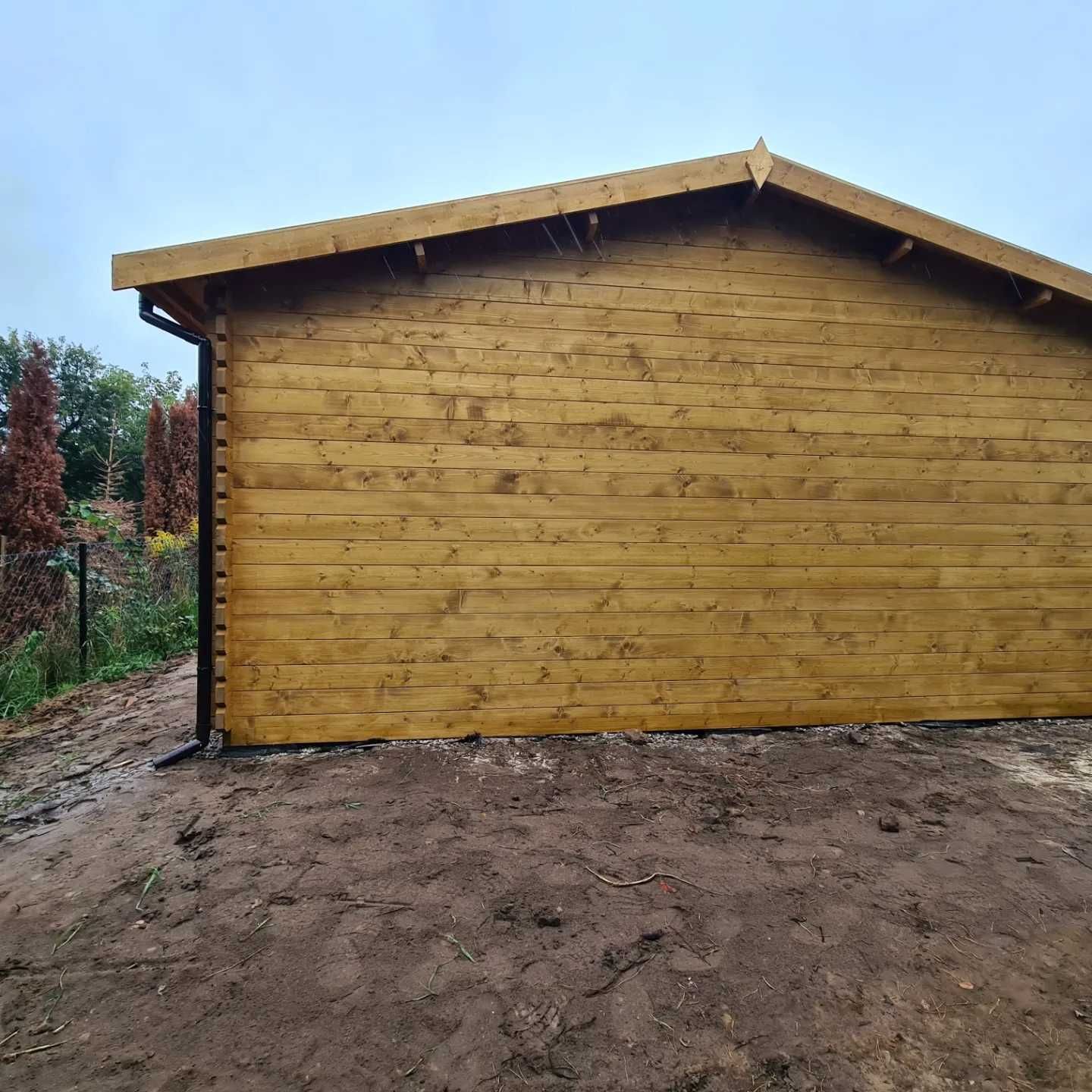 DREWNIANY Domek Letniskowy MAJKA 6X6 32 M2
