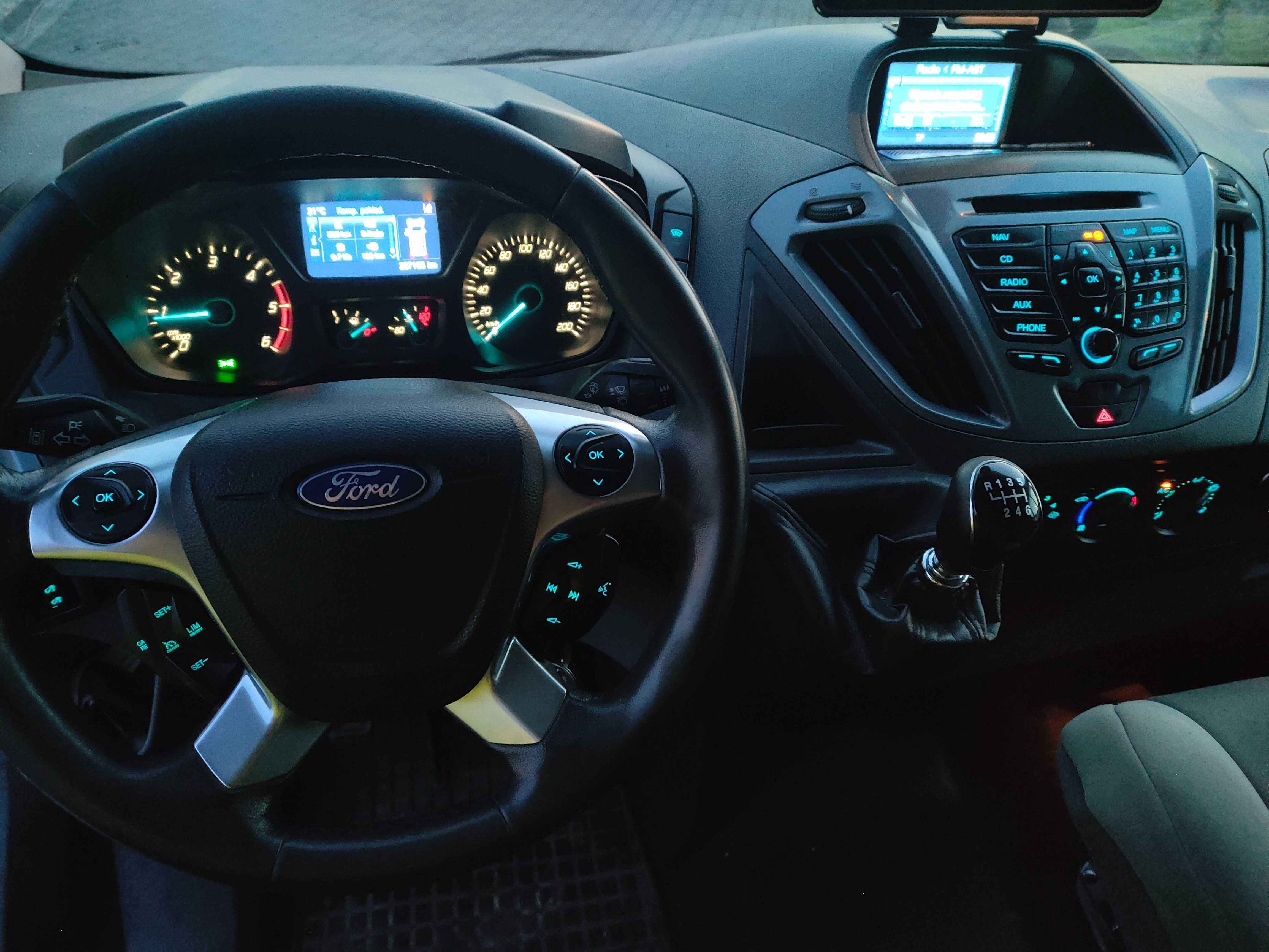 Ford transit custom 2.2 tdci 155km serwis klima