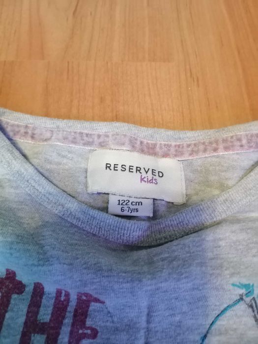 Koszulka dziewczęca Reserved rozm. 122