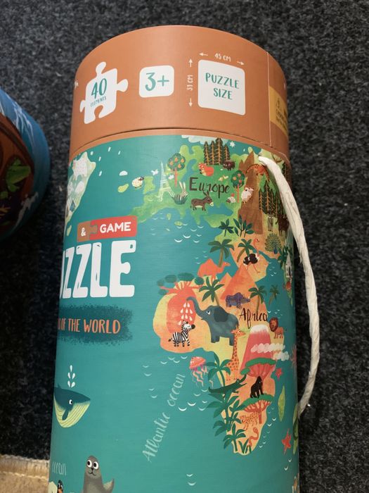 Продам Пазл і гра Mon Puzzle "Тварини Світу"