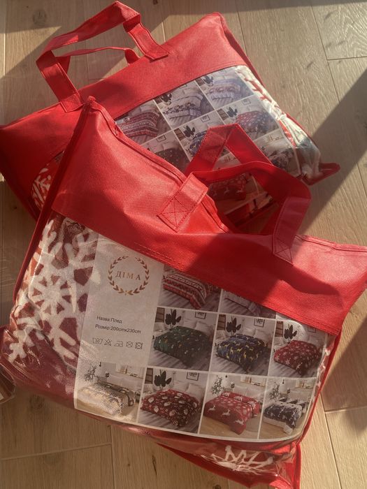 Новорічні пледи! Крутий подарунок для новорічних свят!