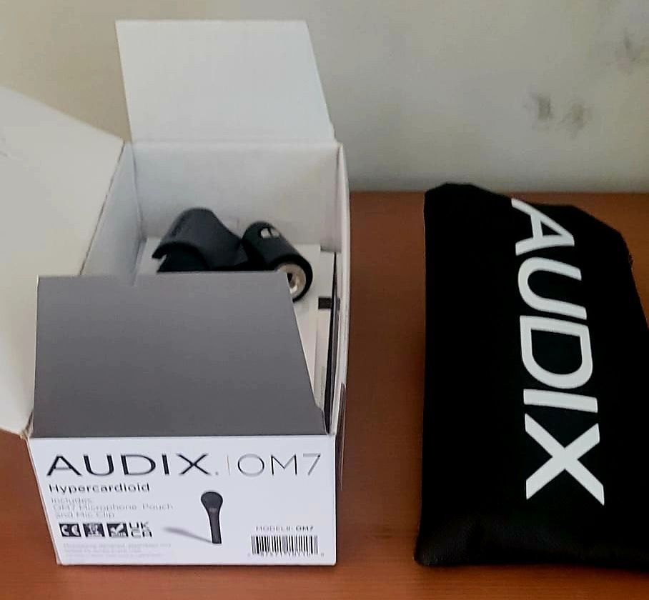 Audix om7 mikrofon dynamiczny