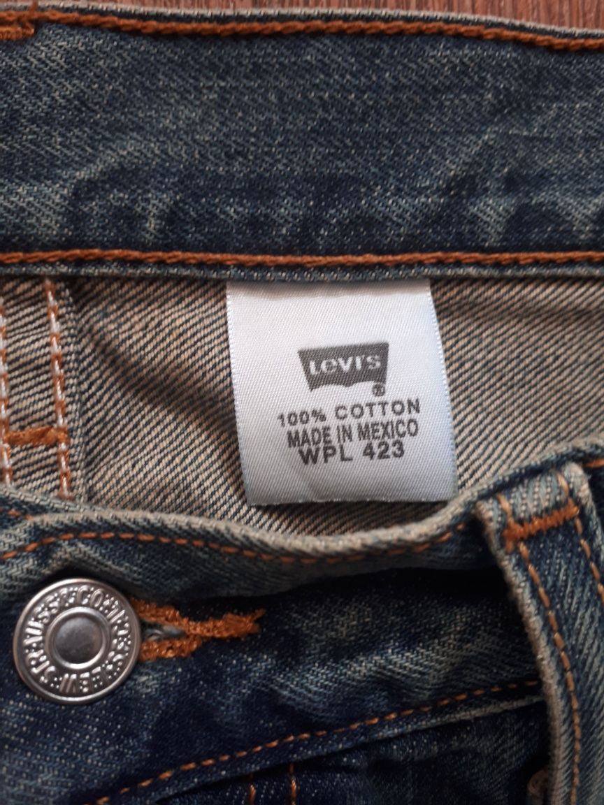 Джинсы Levis 501 w34 L 32made in Mexico