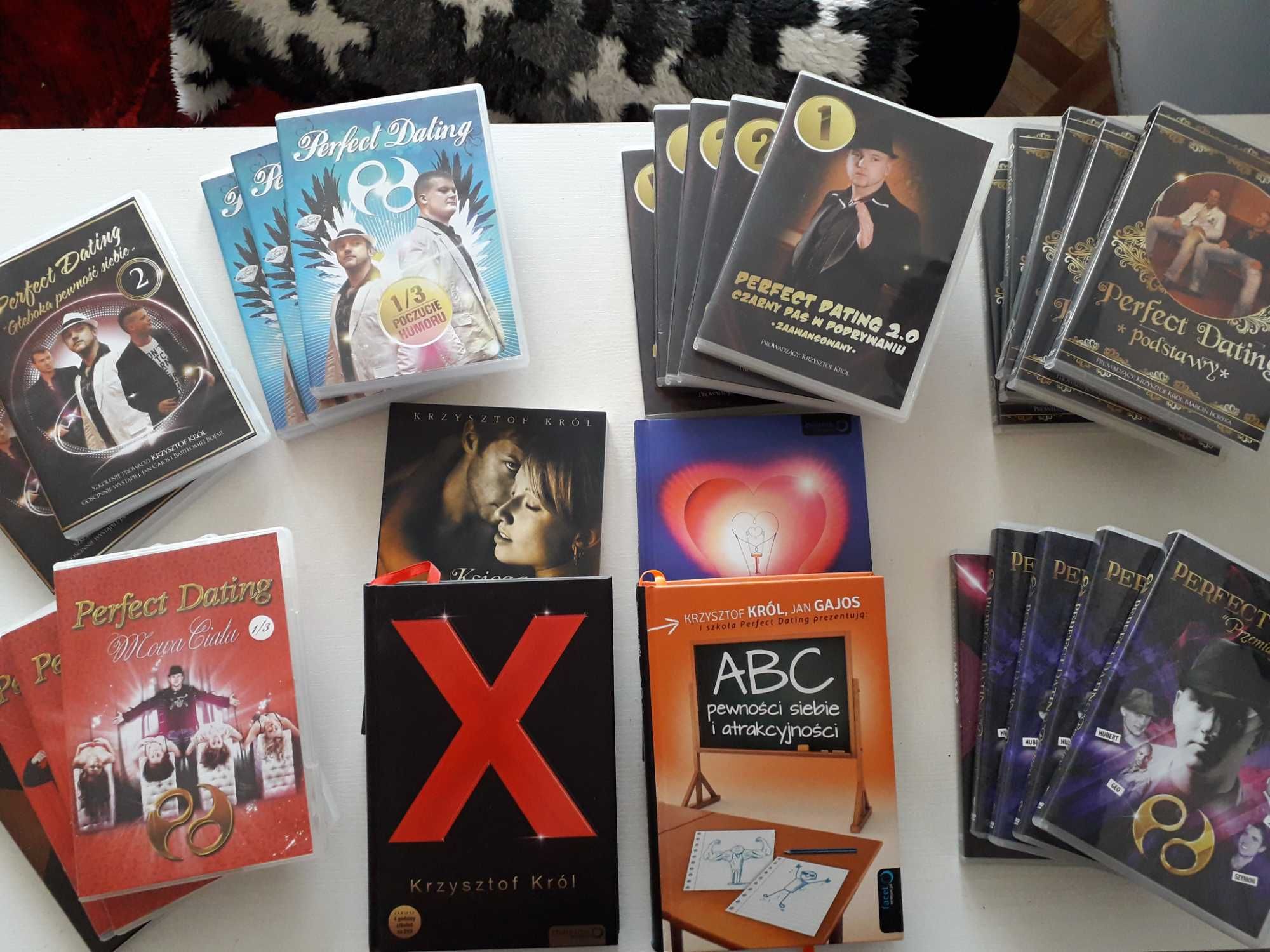 Perfect Dating ZESTAW DVD i książek