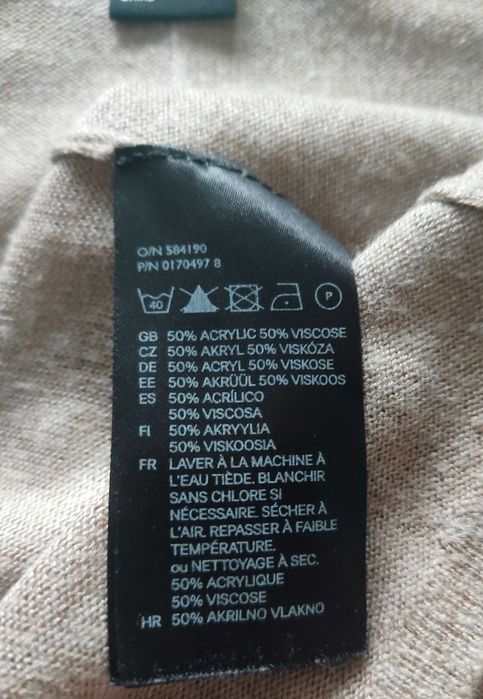 cienki sweterek bluzka H&M r.S/M