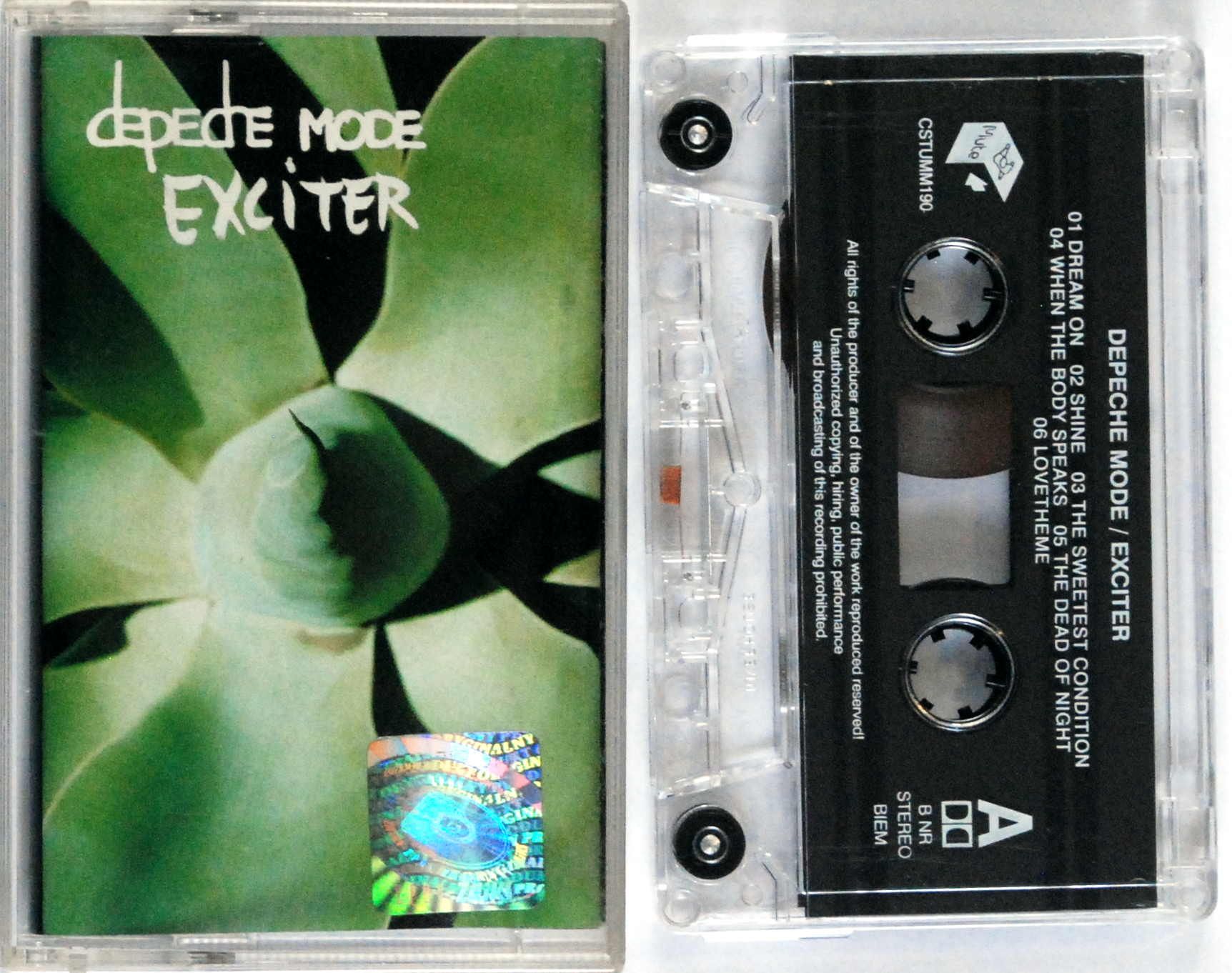 Depeche Mode - Exciter (kaseta) BDB