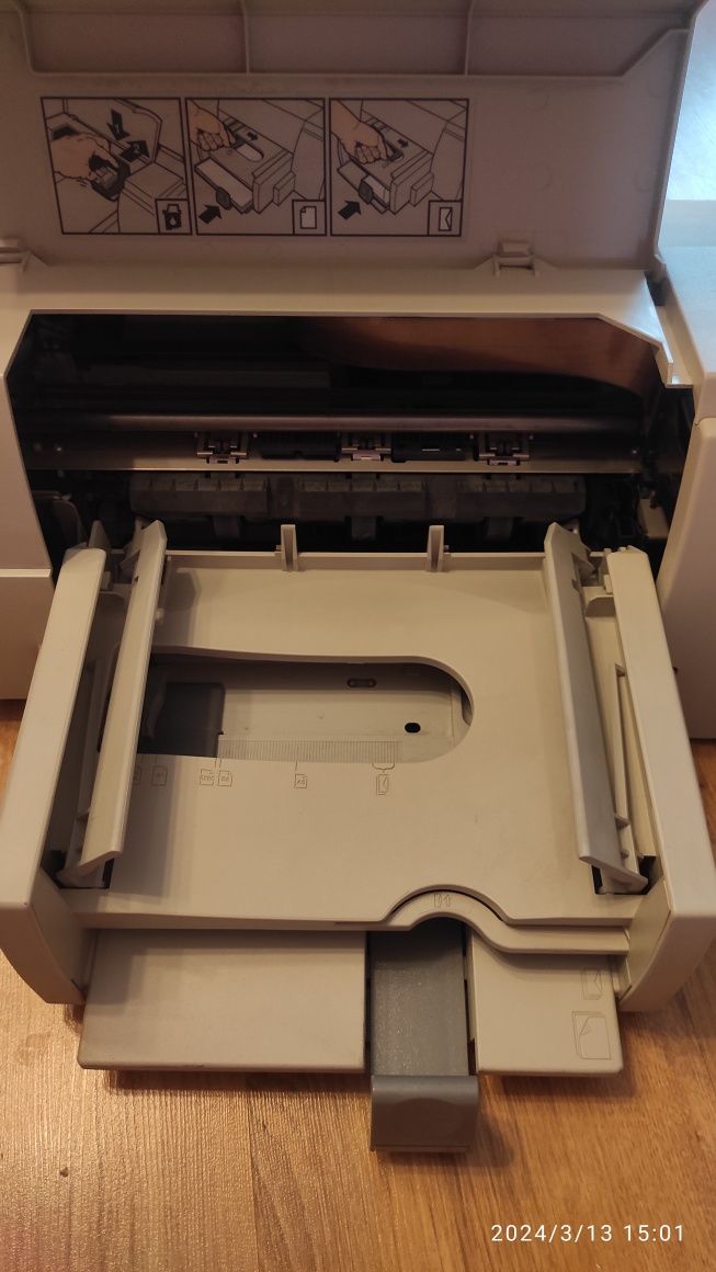 Drukarka HP deskJet 660C, zabytek z 1995r