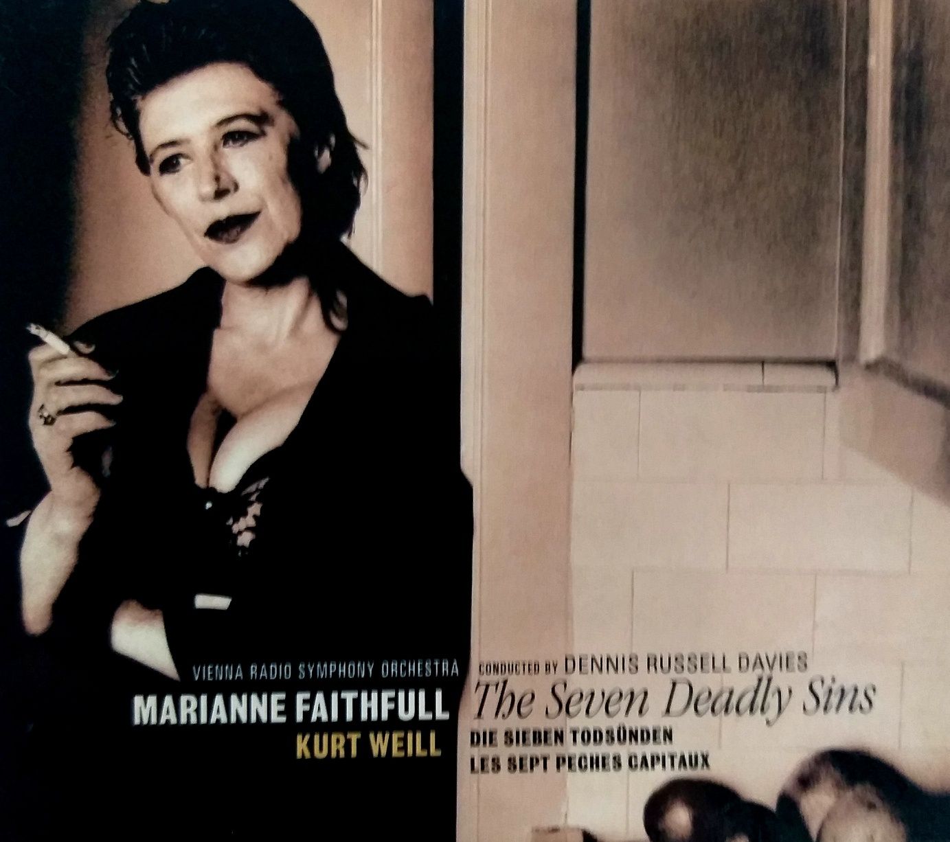 Marianne Faithfull The Seven Deadly Sins Kurt Weill 1998r