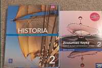 Podręczniki do klasy 2 liceum I technikum Historia i Fizyka