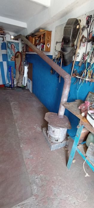 Буржуйка чугунная