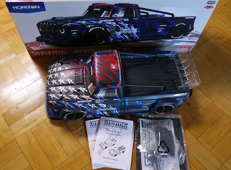 Arrma Infraction 1:7 V2 Nowy