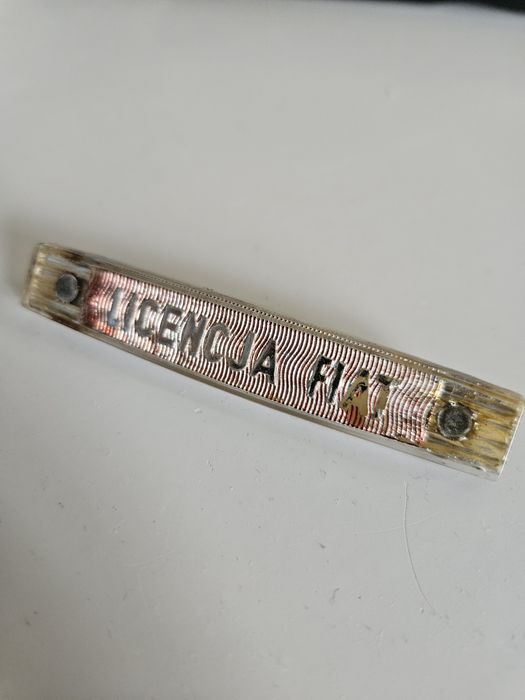 Emblemat Licencja Fiat 125p