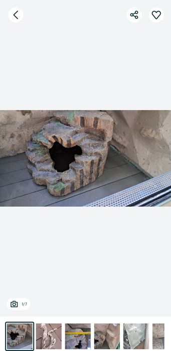 Domek jaskinia korzen wyposażenie terrarium