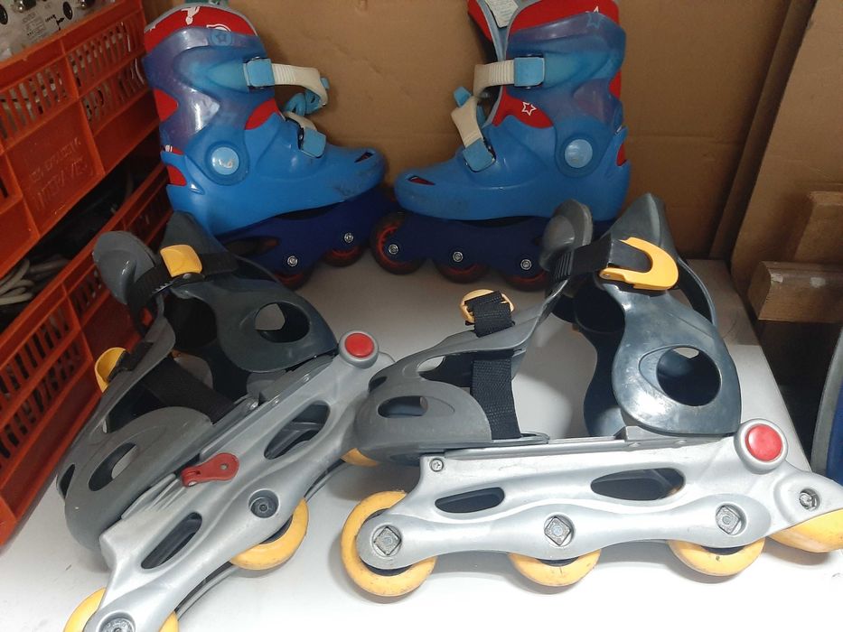 Patins em Linha tamanho 30 e tamanho 26 a 32