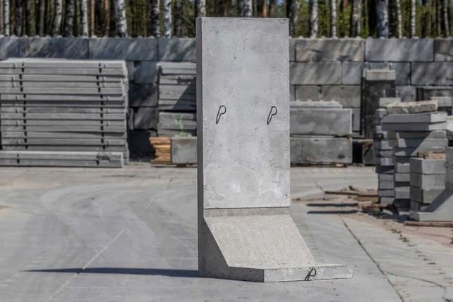 Człuchów Mur betonowy oporowy l prefabrykowany Elki betonowe Ściana