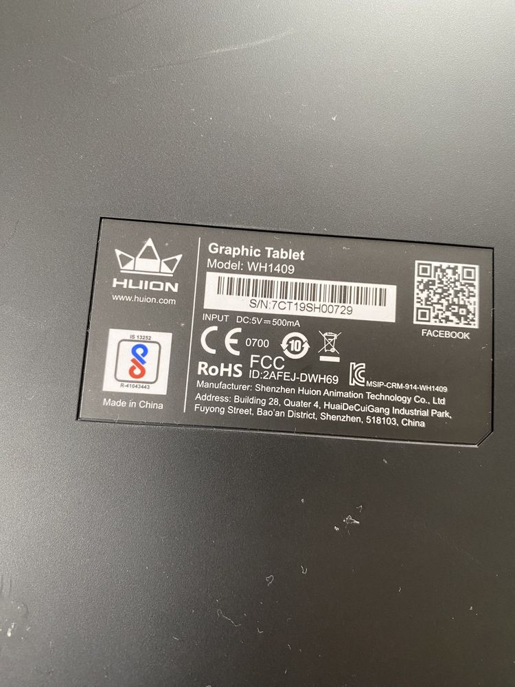 Tablet graficzny Huion 1409