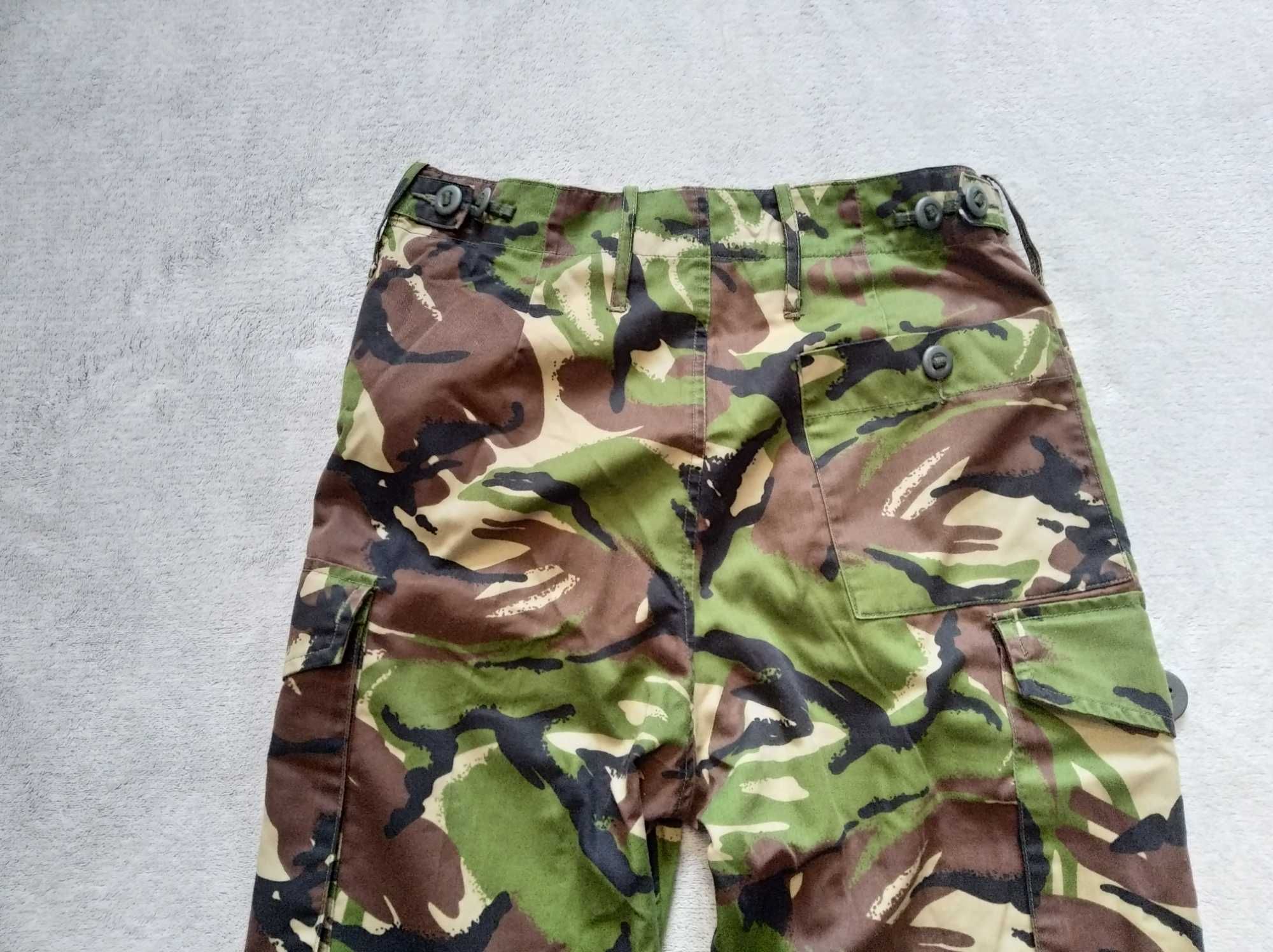 Spodnie bojówki moro Combat Woodland roz. XS/S pas 72 cm