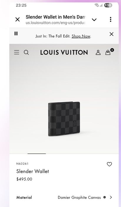 Портмоне, кошелёк, мужской Louis Vuitton