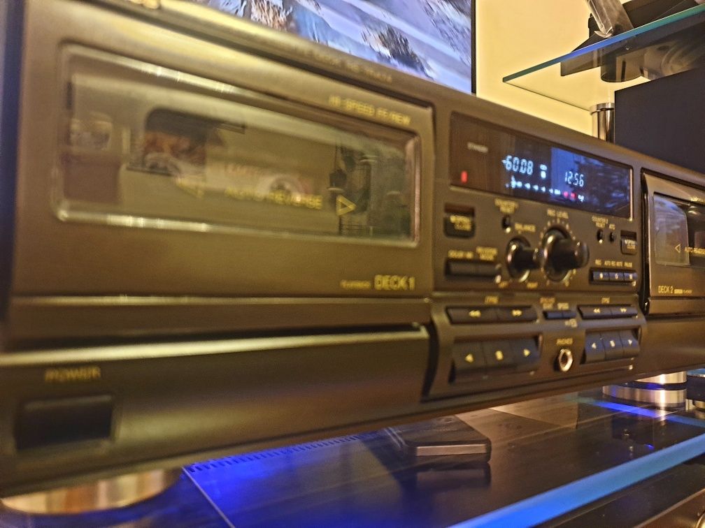 Technics RS-TR474 Double Cassette Deck - bardzo dobry stan