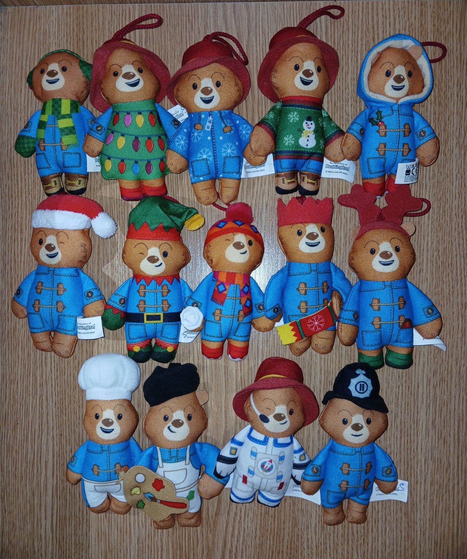 Мишка Паддингтон новогодняя профессии макдональс ведмідь Paddingtonn