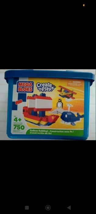 Nowe klocki 750 elementów