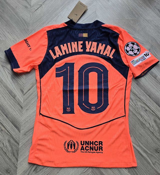 koszulka FC BARCELONA trzecia! 25/26 L YAMAL Total90 meczowa S, M slim