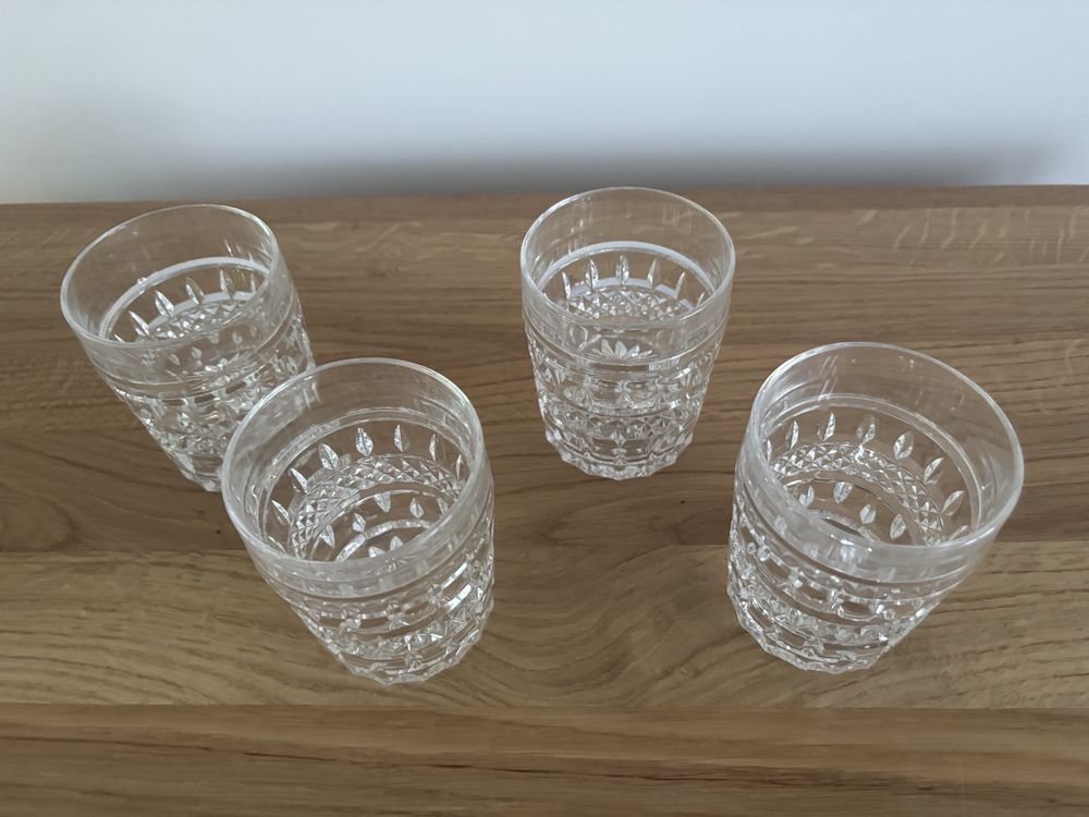 PRL Szklanki kryształ do whisky