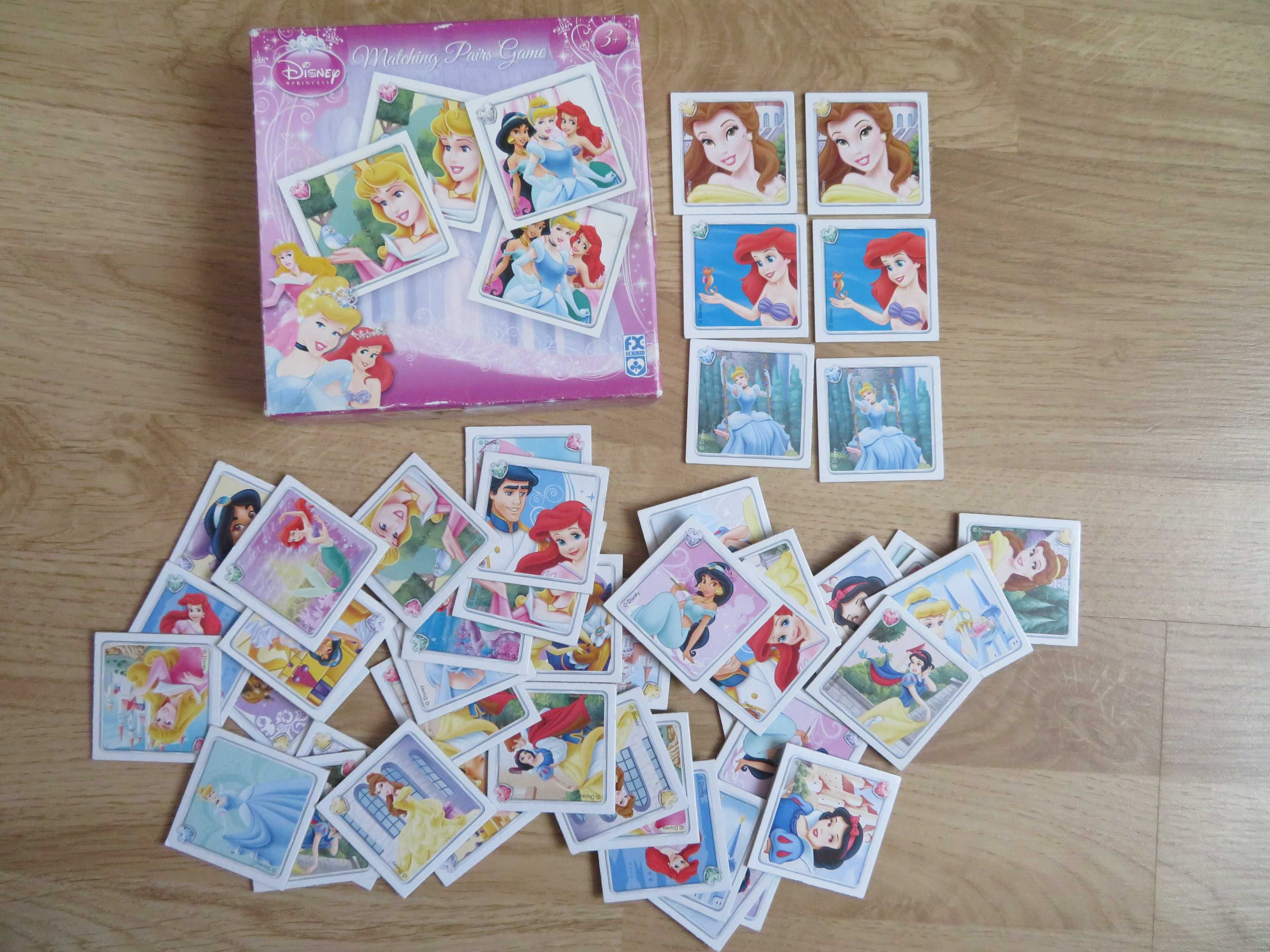 DISNEY ALEXANDER Zestaw gra Moda i Modelki 2 gra MEMORY Puzzle GRATISY