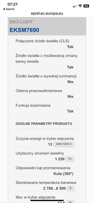 Taśma RGB zasilana z aplikacji