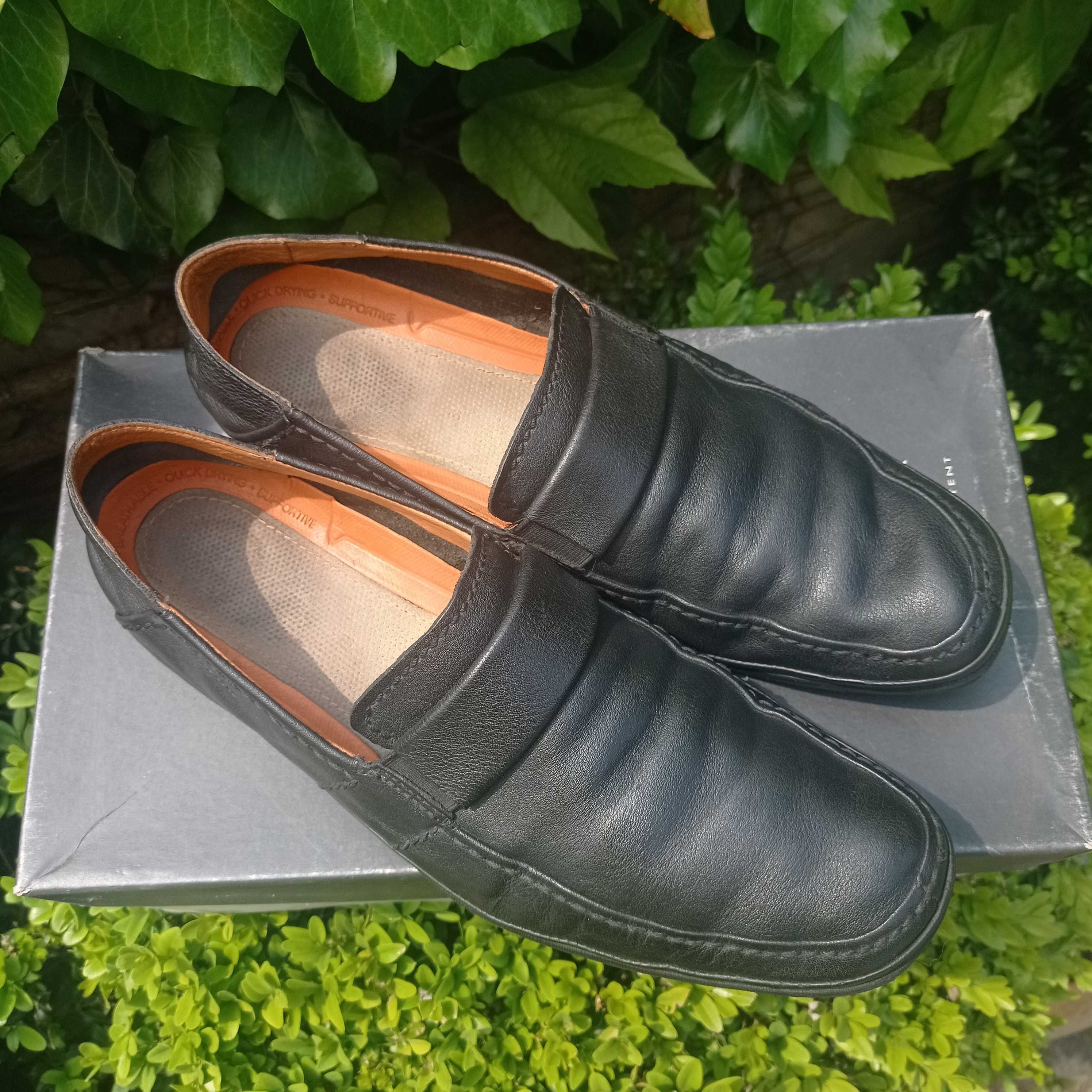 Чоловічі мужские туфлі мокасини мокасины туфли Clarks (43р - 28см)