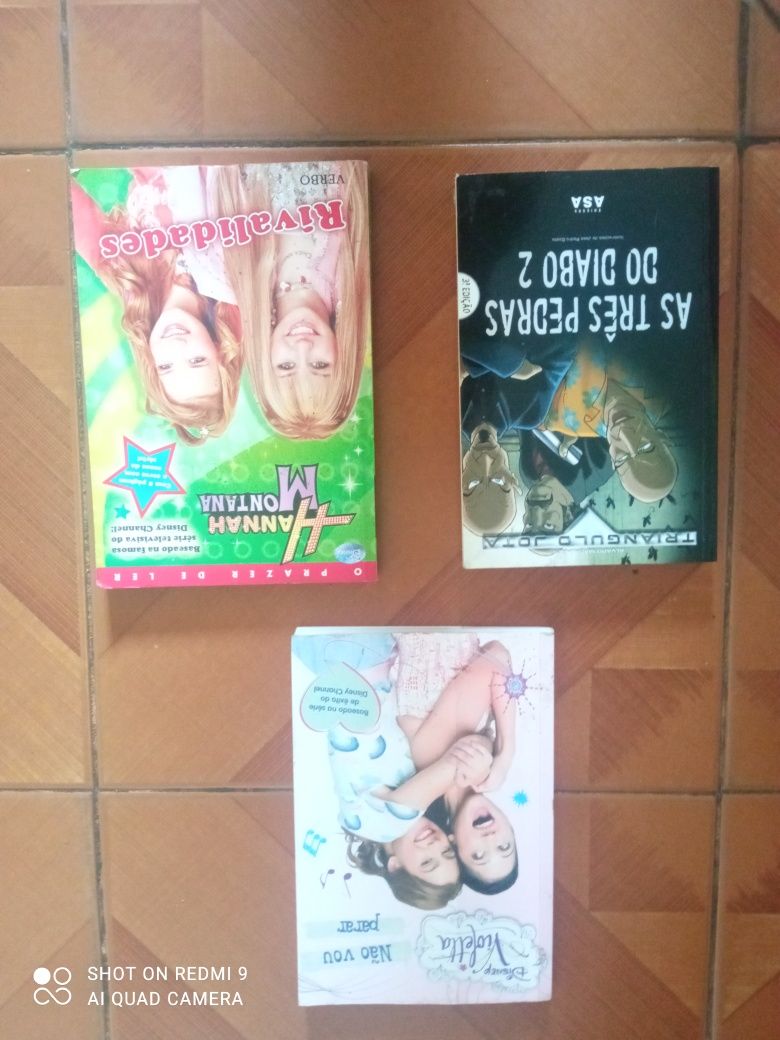 Vendo livros para ler
