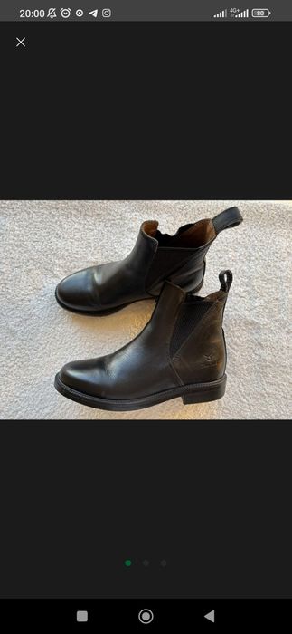 Осінні ботінки розмір 37,5