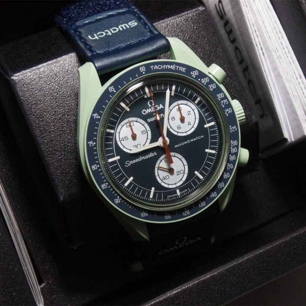 Misja Ziemia: Omega x Swatch SO33G100 Edycja Specjalna