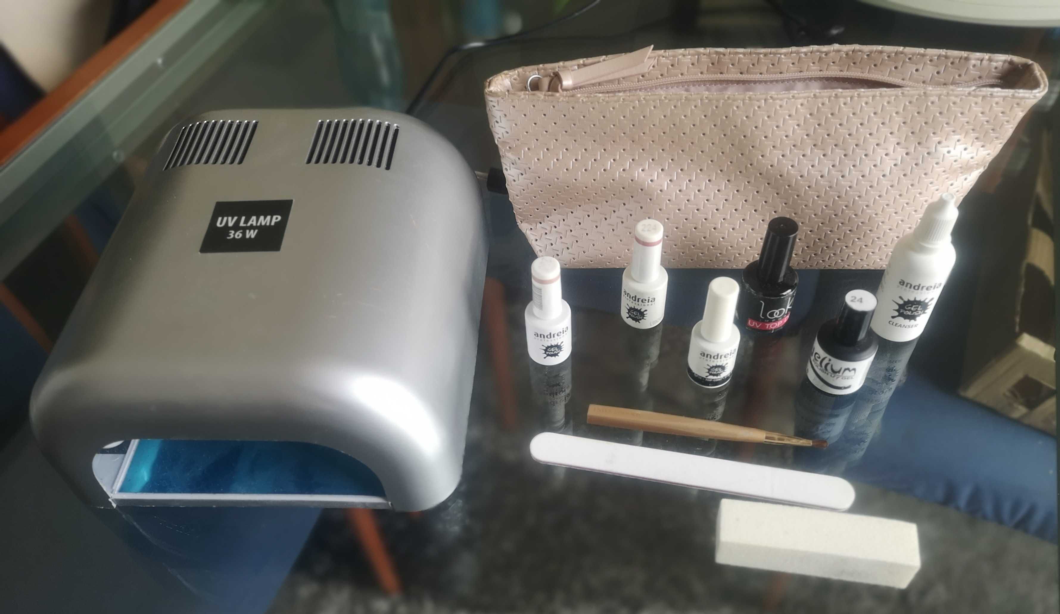 Conjunto para manicura e pedicura