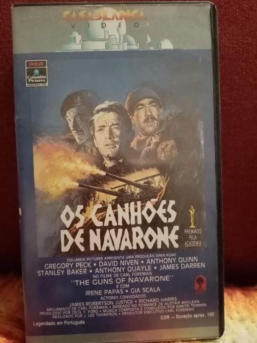 Os Canhões de Navarone- Em VHS