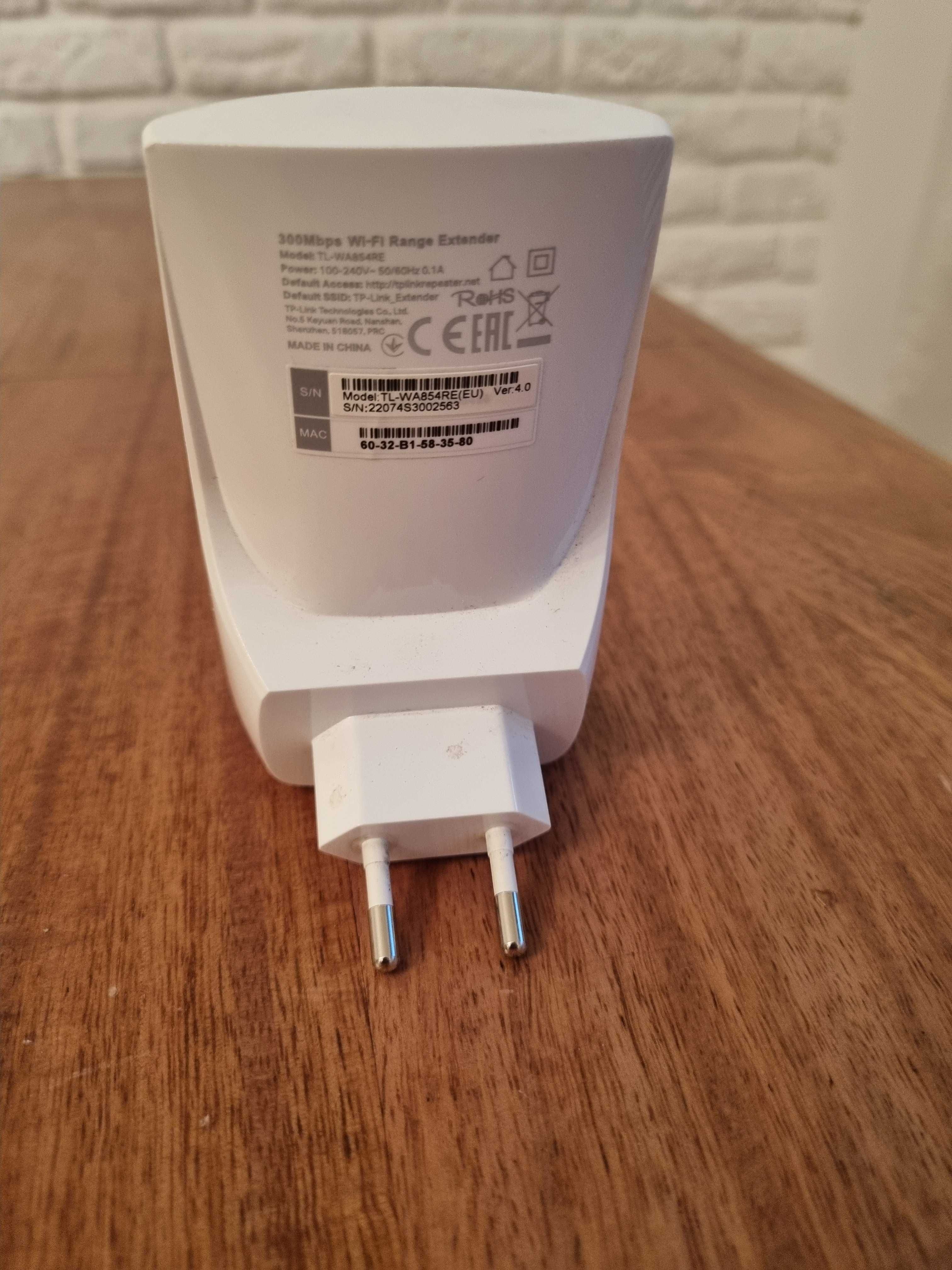 Wzmacniacz TP-LINK WA854RE WiFi Extender b/g/n 300Mbps