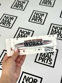 Значок Mini Cooper F54 F55 F56 F57 F60 емблема напис логотип шильдик