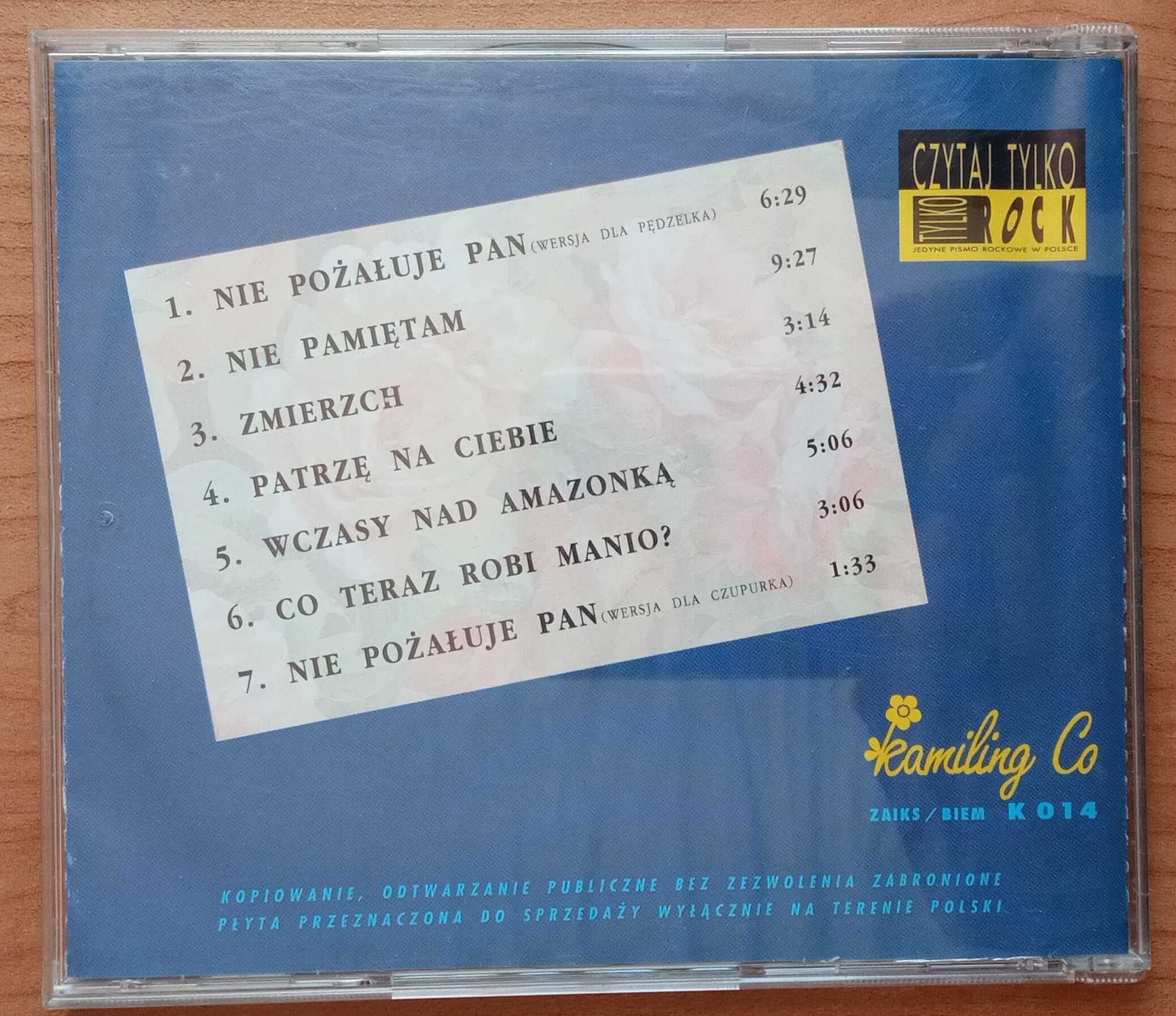 Kora - Ja Pana W Podróż Zabiorę CD 1993 PIERWSZE WYDANIE