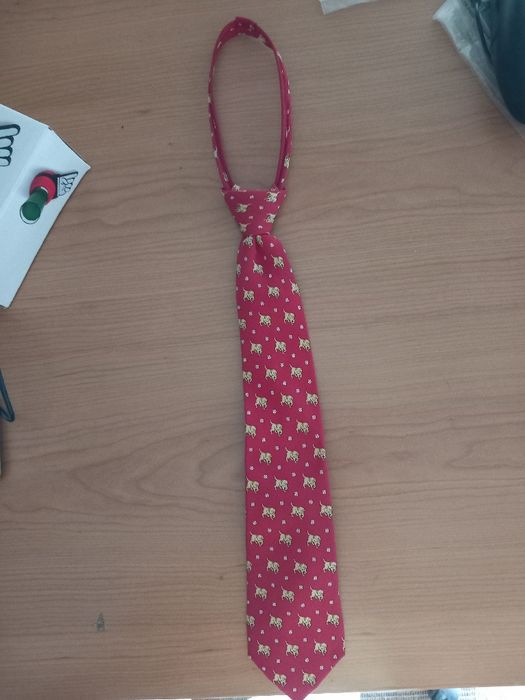 Gravata criança Club room com fecho