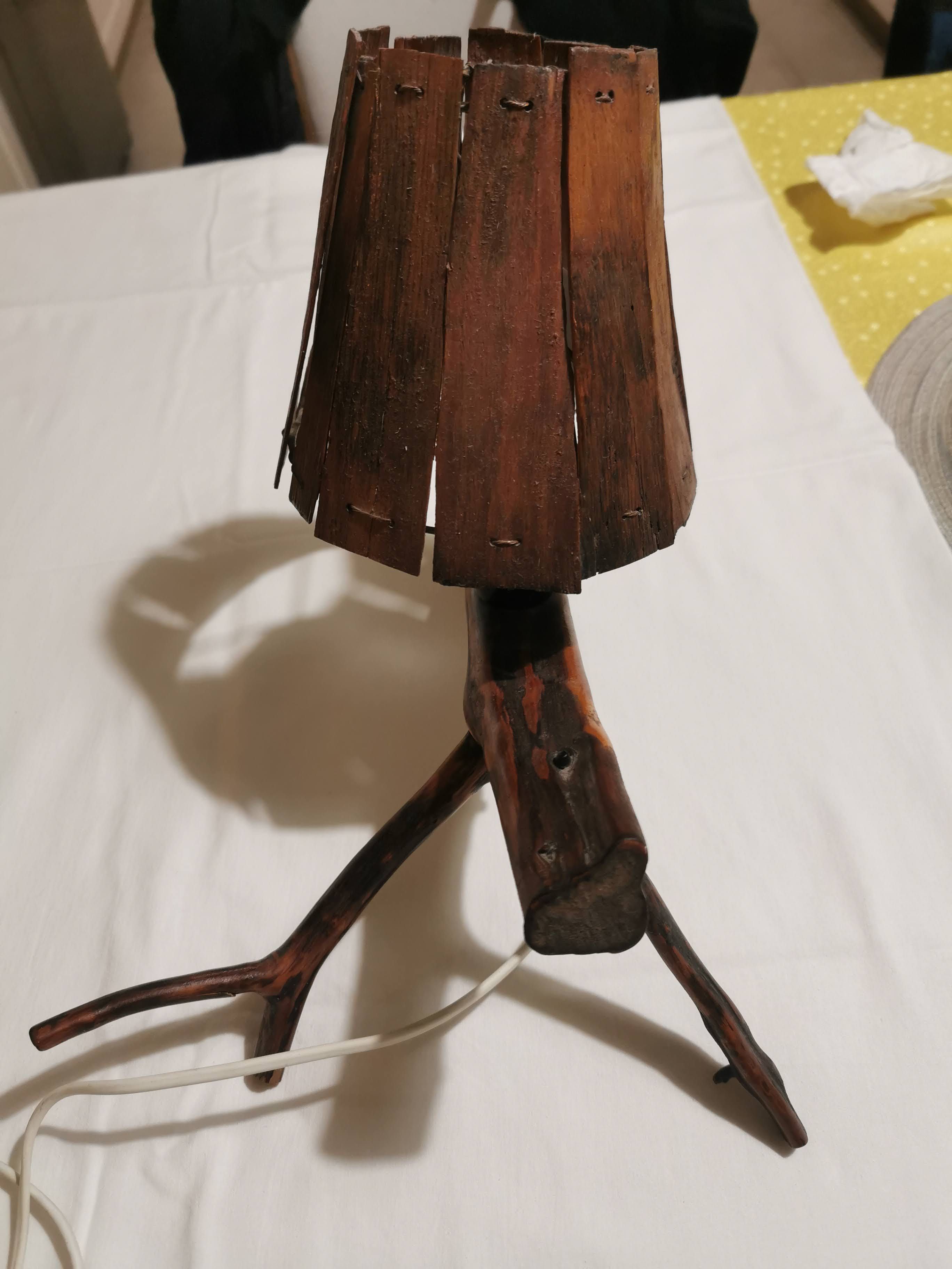 Stara artystyczna lampka jałowiec Bydgoszcz