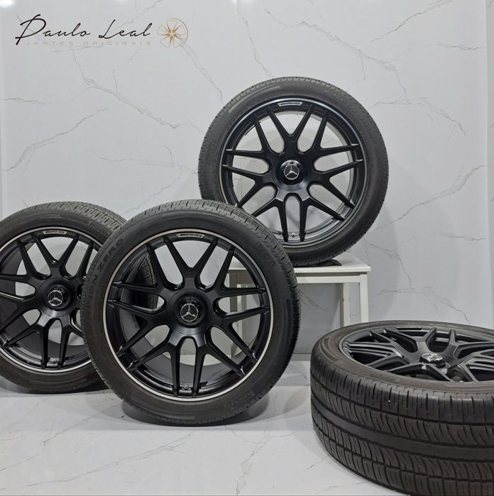 Jantes 22" Originais Mercedes Benz G63 AMG W463 5x130 com pneus
