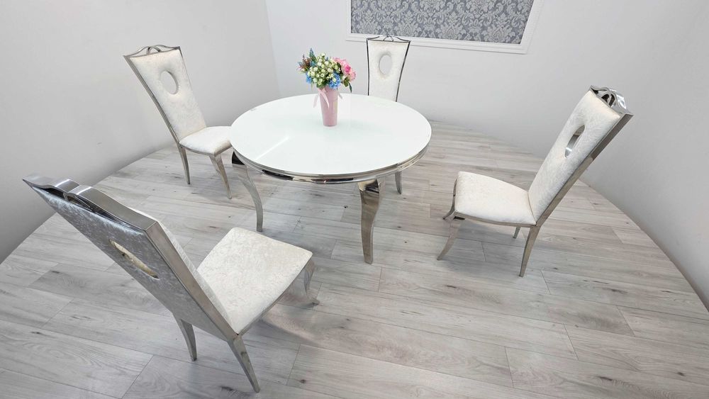 Jadalnia Stół Ludwik + 4 krzesła Viktoria