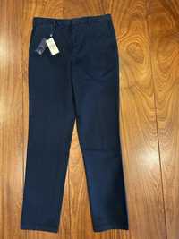 -60% spodnie Ralph Lauren 34/33 - granat chino chinosy golfowe